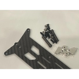 G-MZ Carbon Fiber Upper Chassis For 1/10 Traxxas Slash 2WD VXL / XL5 CF