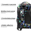 J World New York Sundance Rolling Backpack Girl Boy Roller