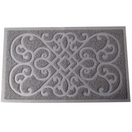 PetLike Cat Litter Box Mat, Thick Kitty Litter Trapping Mat, Durable,Waterproof &Washable with Non-Slip Backing, Soft on Kitty Paws and Easy to Clean, BPA Free