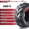 WANDA Mud Sling 8 Ply ATV Tires 24x9-11 fit 04-06