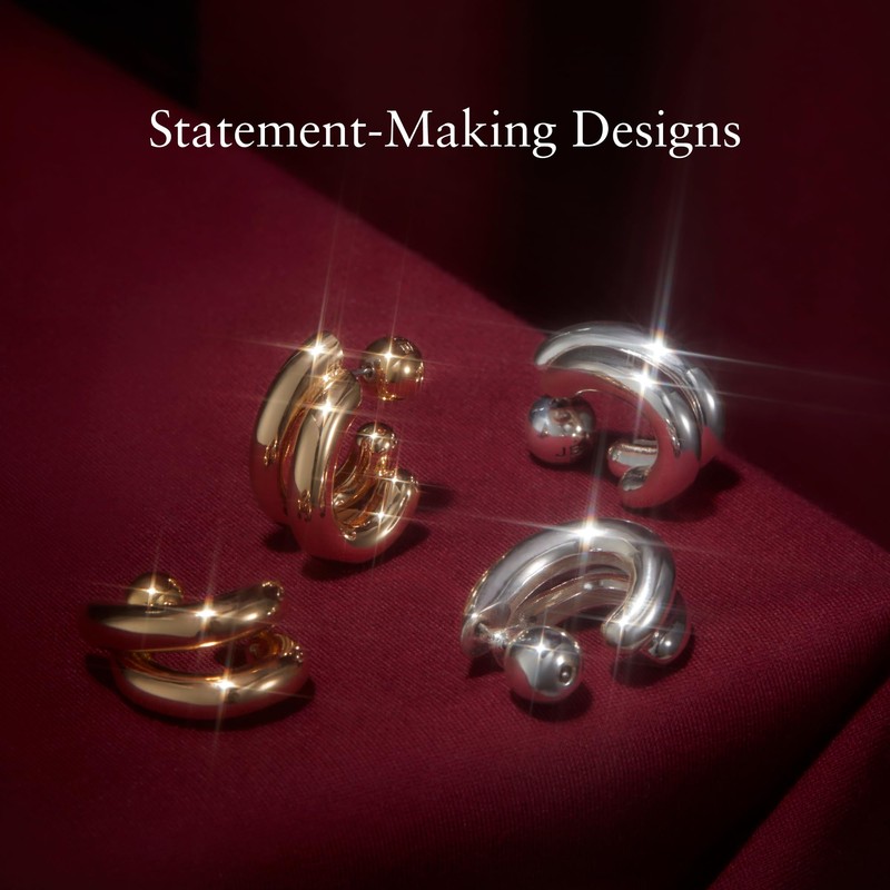 Florence Earring (High Polish Gold)