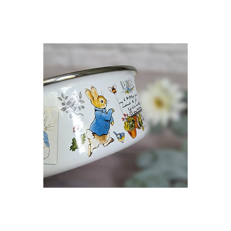 Robert Frederick Peter Rabbit Enamel Bowl