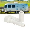 RV Toilet Vacuum Breaker Kit 385316906 Stainless Steel Clamp Sealed