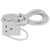 Mercury | 1 Gang 13A UK Mains Powered Extension Lead