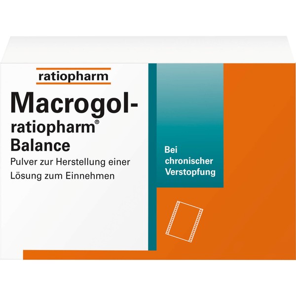 Macrogol-ratiopharm Balance Pulv. zur Herstell. einer Lösung zum Einnehmen, 30