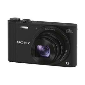 Sony DSC-WX350-B Cyber-shot WX350 Digital Camera, 20x Optical Zoom, Black