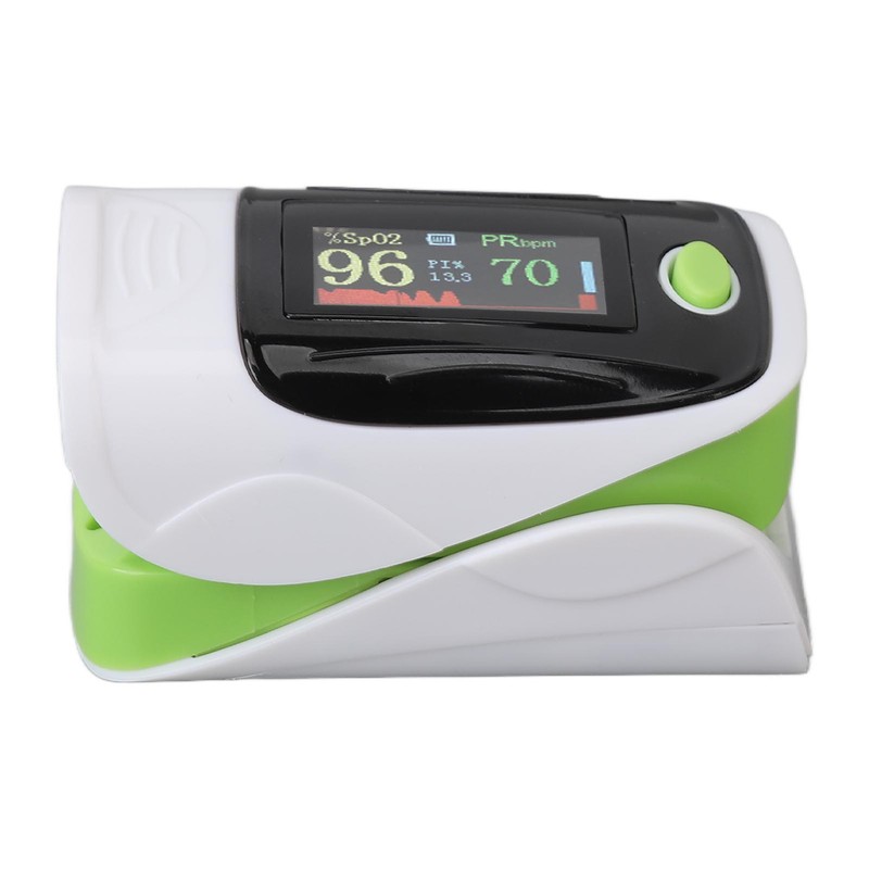 Fingertip Pulse Oximeter Adjustable Automatic Portable OLED Blood Oxygen Saturation
