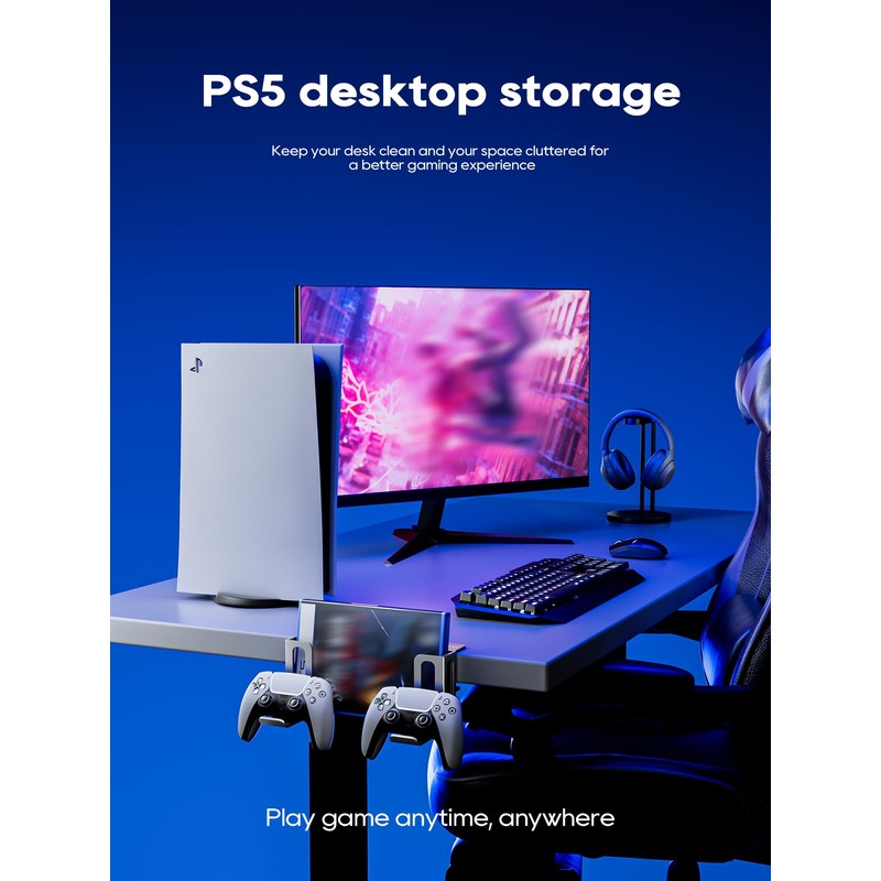 NODOCA Desk Side Storage for Laptop(White)