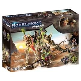 PLAYMOBIL Novelmore 71027 Sal'ahari Sands - Mammoth Attack, Toy for Children from 5 Years