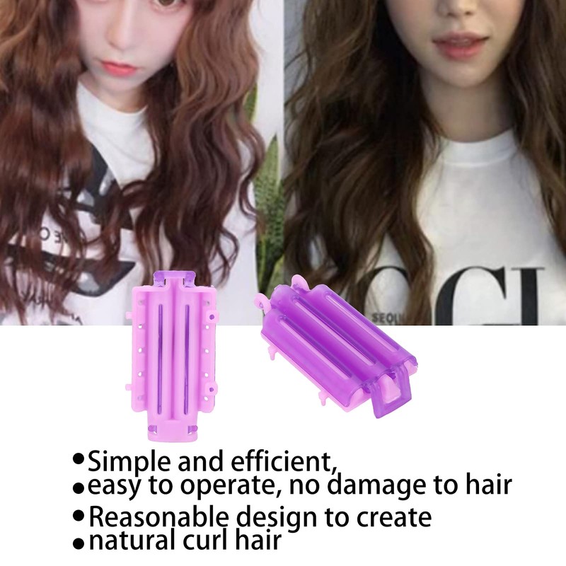 Juicemoo Hair Perm Rod, Hair Curler Roller, Easy to Operate