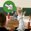Pack of 2 Thumb Up Thumb Down Paddle, Yes No