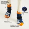 PUPTECK 2 Pairs Anti-Slip Dog Socks Paws Stop Licking, Walking