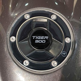 labelbike - 3D Sticker for Decoration and Protection of Motorcycle Fuel Cap compatible with Triumph Tiger 900