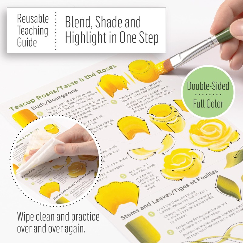 FolkArt One Stroke, Beginner Painting Kit, Includes 5 Paint Pots,