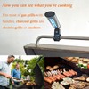Barbecue Grill Light for Outdoor Kitchen, Battery Operated 12-LED BBQ