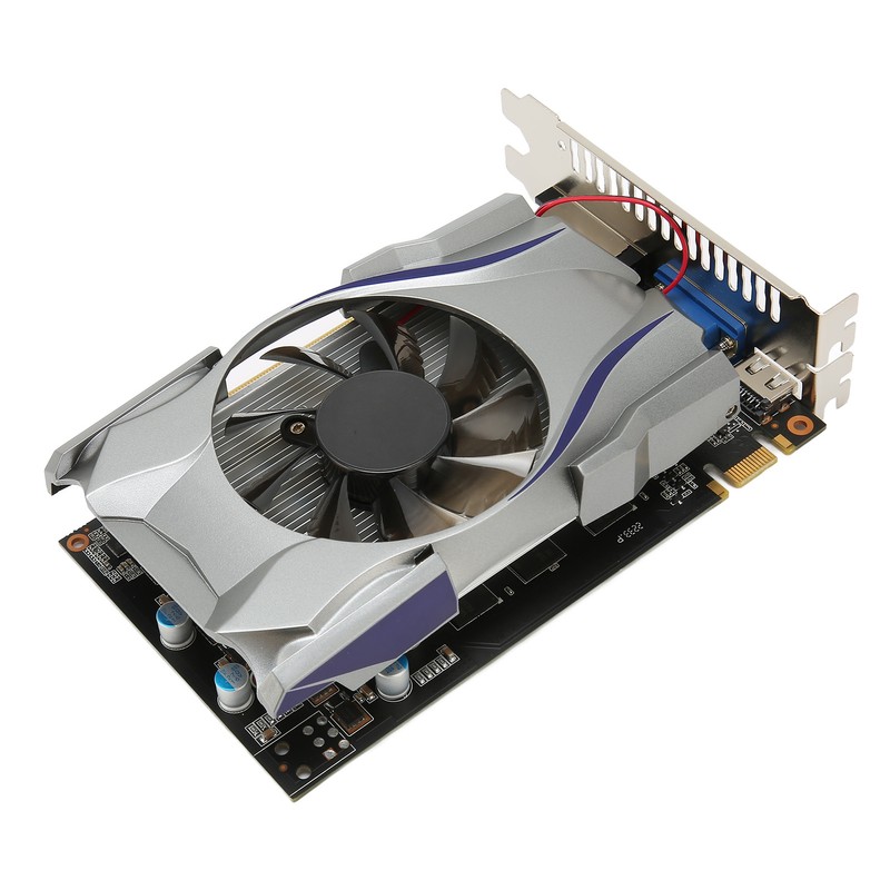 Gaming Graphics Card 1GB 128Bit GDDR5 PCI Express 2.0 3200MHZ