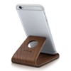 kalibri スマホスタンド 卓上 スタンド - デスク おしゃれ 木目 ユニバーサル ホルダー