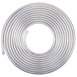 Podavelle 1/4" OD Aluminum Hard Fuel Line Hardline Tube Tubing Coil 16 Feet Roll