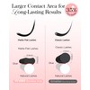 BEYELIAN Flat Eyelash Extension, Ellipse Lash Extensions 0.15 C Curl