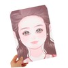 STOBOK 3sheets Reusable Face Makeup Practice Board Pet Face Painting