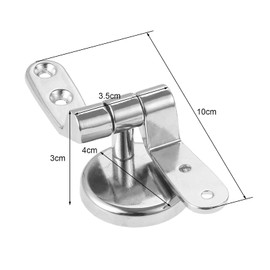 Toilet Seat Hinges, Replacement Toilet Seat Fittings, Toilet Accessories, Toilet Seat Hinges, Screw Nuts, Replacement Parts, Toilet Bowl Repair Tool