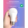 Dawwee Color Changing Light Bulb App Control, 2.4Ghz WiFi and