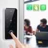 Keyless Entry Door Keypad, Touch Screen Fingerprint Password Card Reader