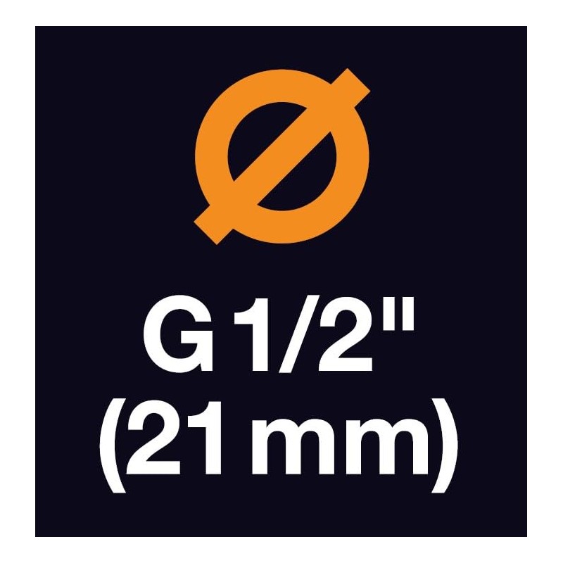 Fiskars 1027060 Tap Connector, for Taps, Male Thread, Diameter 21