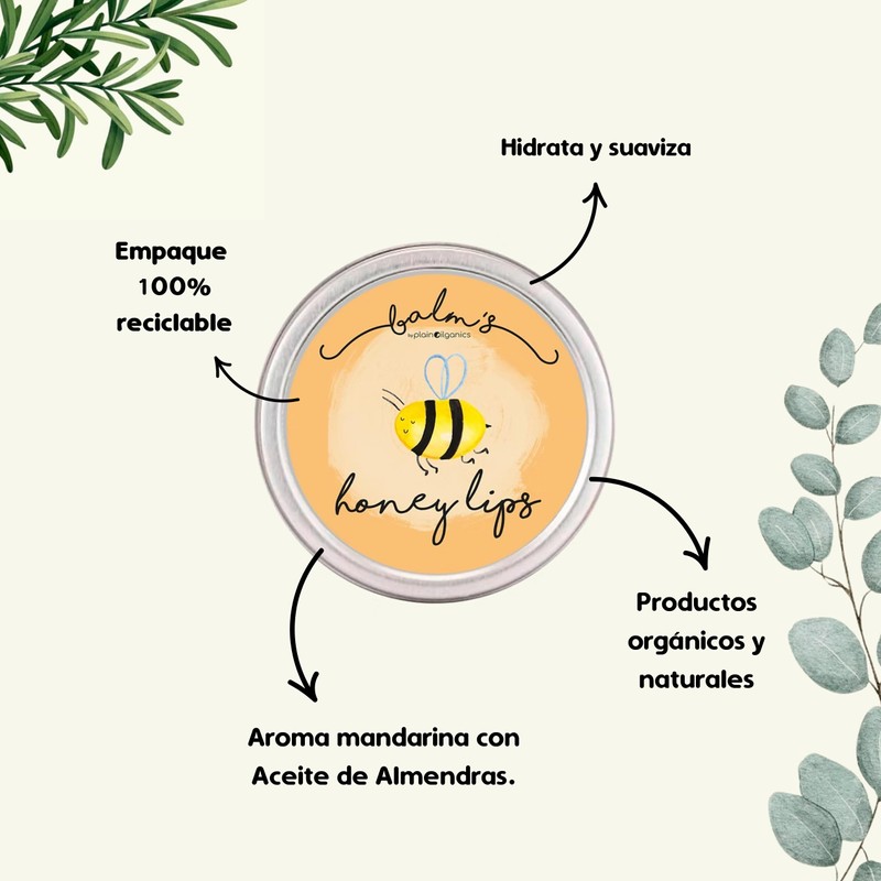 Balm's Honey Lips Kit 4 10g - Balsamo Labios Hidratante