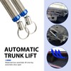 Opuweiy 2 PCS Car Trunk Lid Metal Spring, Stainless Steel