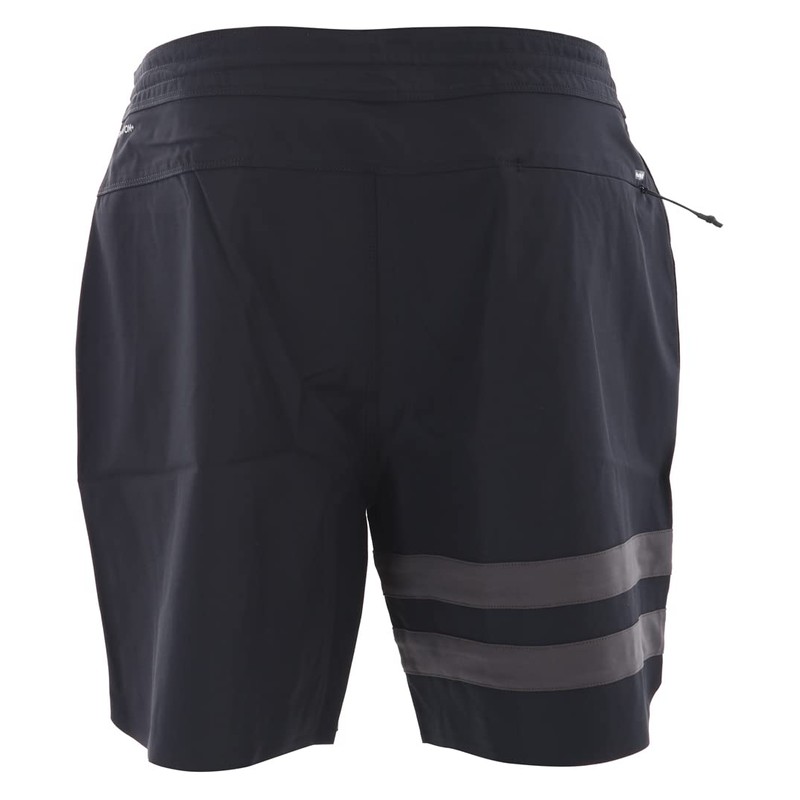 Hurley Mens PhnTM Blck Prty Rngd 18 Boardshorts Black 30cm