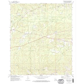 YellowMaps Simpson South LA topo map, 1:24000 Scale, 7.5 X 7.5 Minute, Historical, 1974, Updated 1975, 26.8 x 22 in - Paper