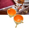 Egg Trinket Box Enamelled Jewelry Box Zinc Alloy Exquisite Jewelry