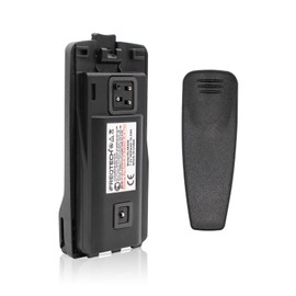 IFREQTECH RLN6305 Battery for Motorola CP110 RDU2020 RDU4100 RDU4160D RDV2020 RLN6308 Li-ion Battery with 2 Pcs Belt Clip 2600mAh