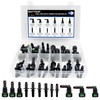 Daptemn 36 PCS Fuel Line Quick Connect Fittings Kit, 6