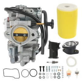 RUIANOMG Carburetor Replacement For Yamaha YFM350 Moto-4 1987-1990 1992-1995, Big Bear 350 1987-1998, Kodiak 400 YFM400 1996-1998