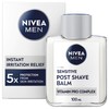 NIVEA MEN Sensitive Post Shave Balm (100ml), Formulated for Sensitive