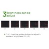 Cube Timer 1.4in 4 Sided Digital Shot Countdown Stopwatch for