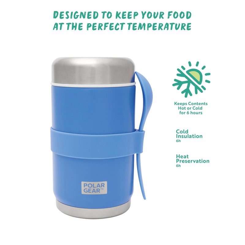 520ml Insulated Food Flasks For Hot Food – Double-Wall Stainless