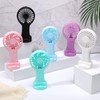 Woanger 12 Pcs Mini Handheld Fan Bulk 3 Speed USB