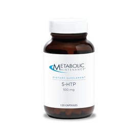Metabolic Maintenance 5-HTP (5-hidroxitriptófano), 100 mg - Suplemento de apoyo al estado de ánimo con vitamina C y vitamina B6 para el metabolismo de