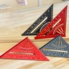 7 Inch 90 Degree Rafter Square Protractor Aluminum Alloy Woodworking