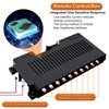 AMOMD 10P Membrane Control Switch Panel with Bluetooth APP Control