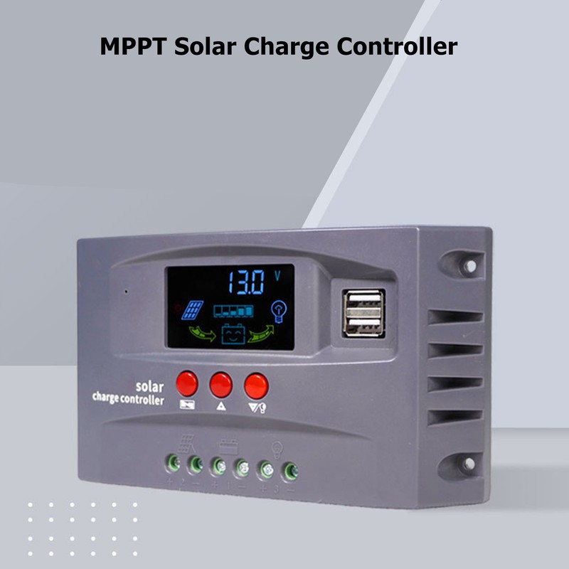 Solar Charge Controller MPPT 12V 24V 10A LCD Colourful Screen