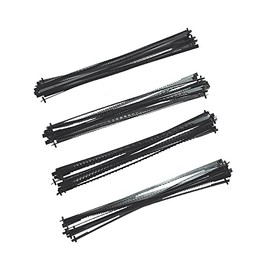 FOXBC 5-Inch Scroll Saw Blade Pin End Replacement for Wen 3921 3923, Dremel, Craftsman, Penn State, Delta, Ryobi and All 15in.and 16in.Scroll Saw For Wood, High Carbon Steel - 48 Pack