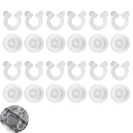 ArrErr 12 Set Duvet Cover Clips Down Comforter Grippers No-Pin Safety Clamp Buckles Button Holder Fastener for Bed Sheet Quilts Blanket Bedspread Inside Corner Turnovers Shower Curtain Liner
