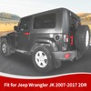JOSHELA for Jeep JK Door Handle Cover Trim Red for