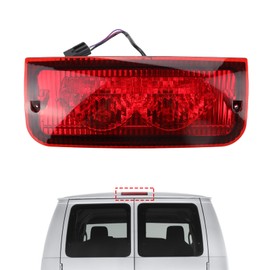 923-290 Third Brake Light Compatible with Ford Econoline E150 E250 E350 E450 E550 1992-2022 3rd brake light 6C2Z13A613B Center High Mount Stop Light
