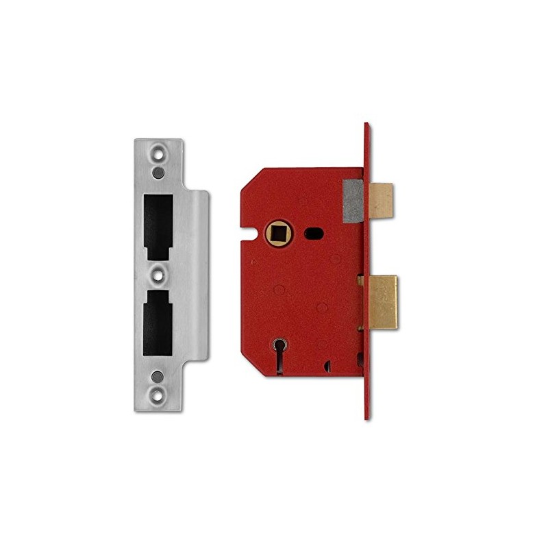 Union Locks 2201 5 Lever Mortice Sash Lock 65mm -