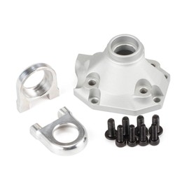 Aluminum Front Rear Diff Cover Bearing Retainers Third Member Set for Vanquish F10 Portal/Straight Axle H10 Optic Upgrade (Front Diff Cover SR)